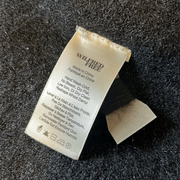 Wilfred Free black Italian wool vest - Picture 3 of 3